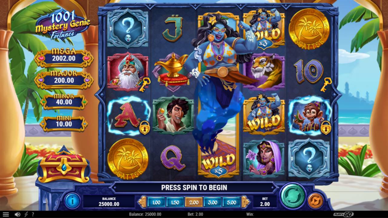 1001 Mystery Genie Fortunes (Play’n GO) Image 2